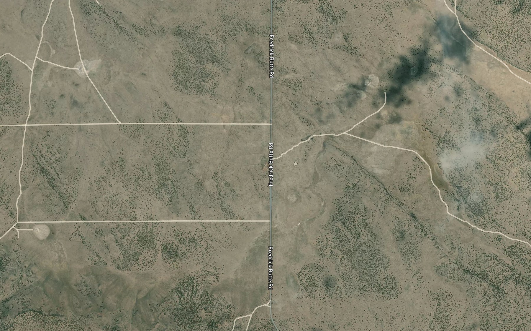 Satellite map of the Nershal Well