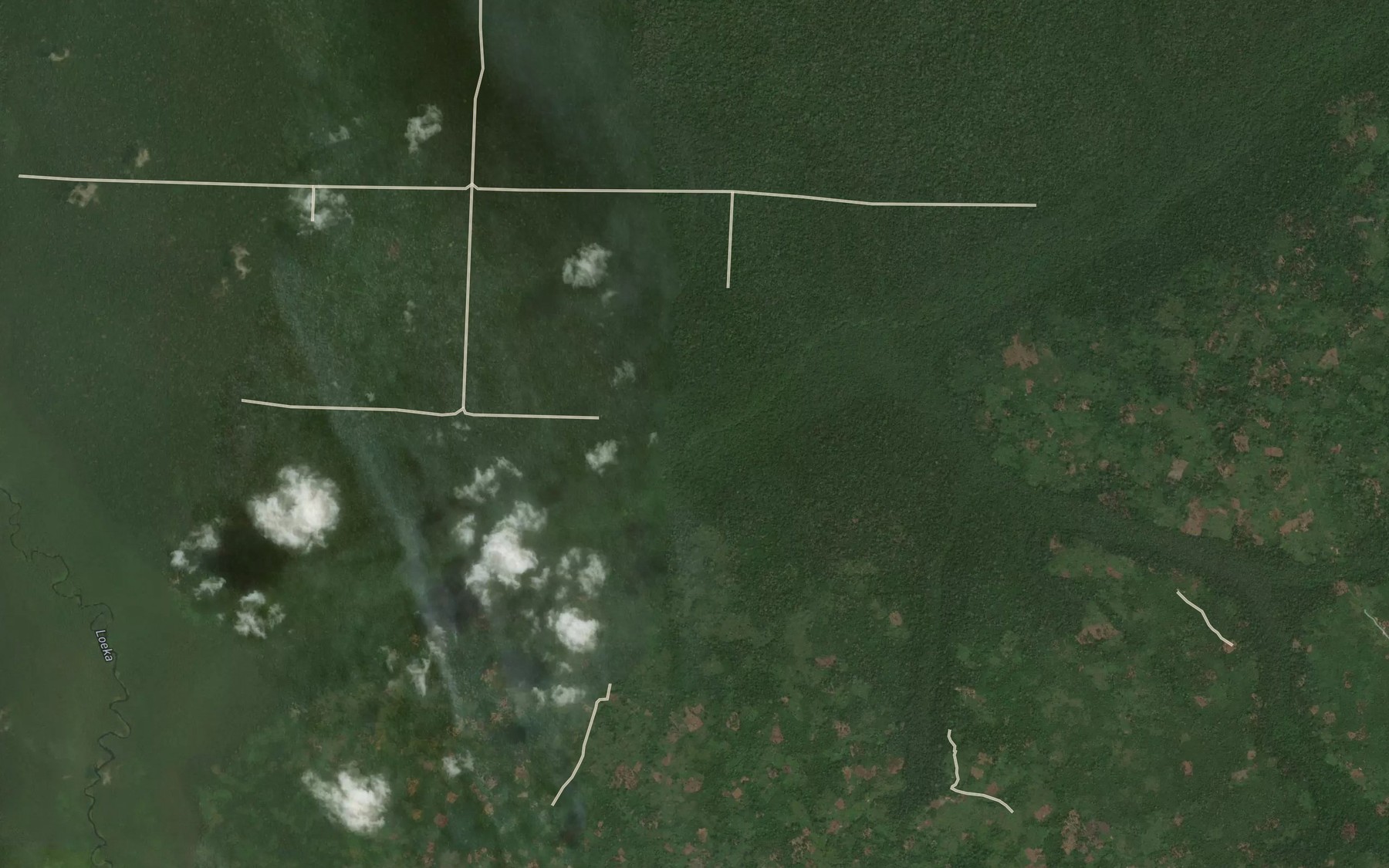 Satellite map of the Maboko
