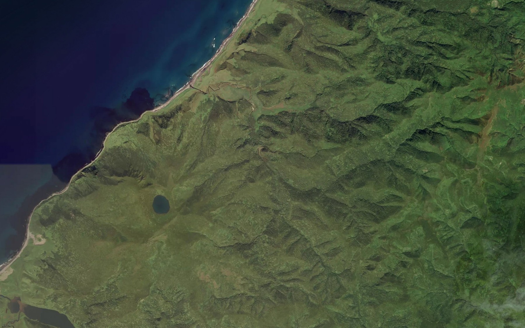 Satellite map of the Rudakova