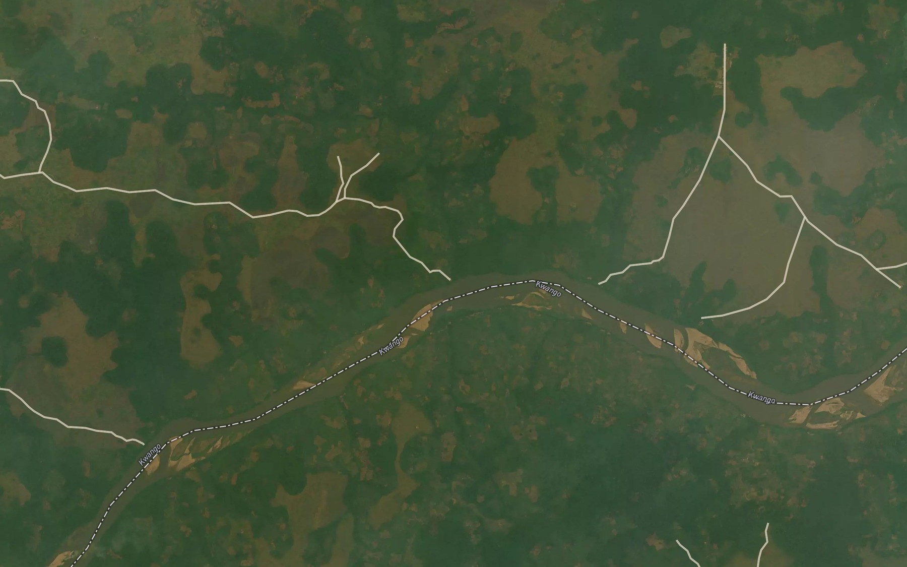 Satellite map of the Mofwele