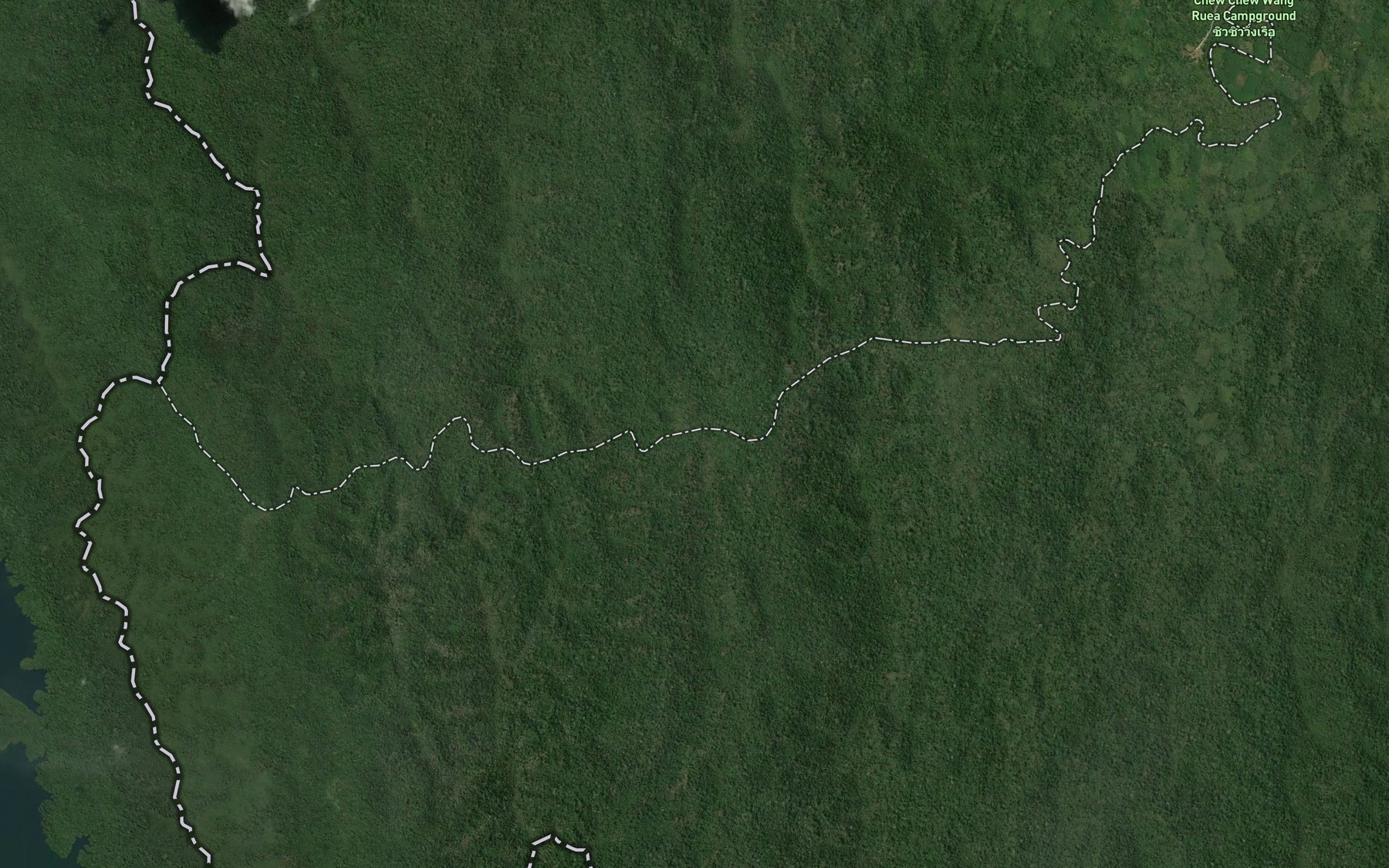 Satellite map of the Khlong Wahin