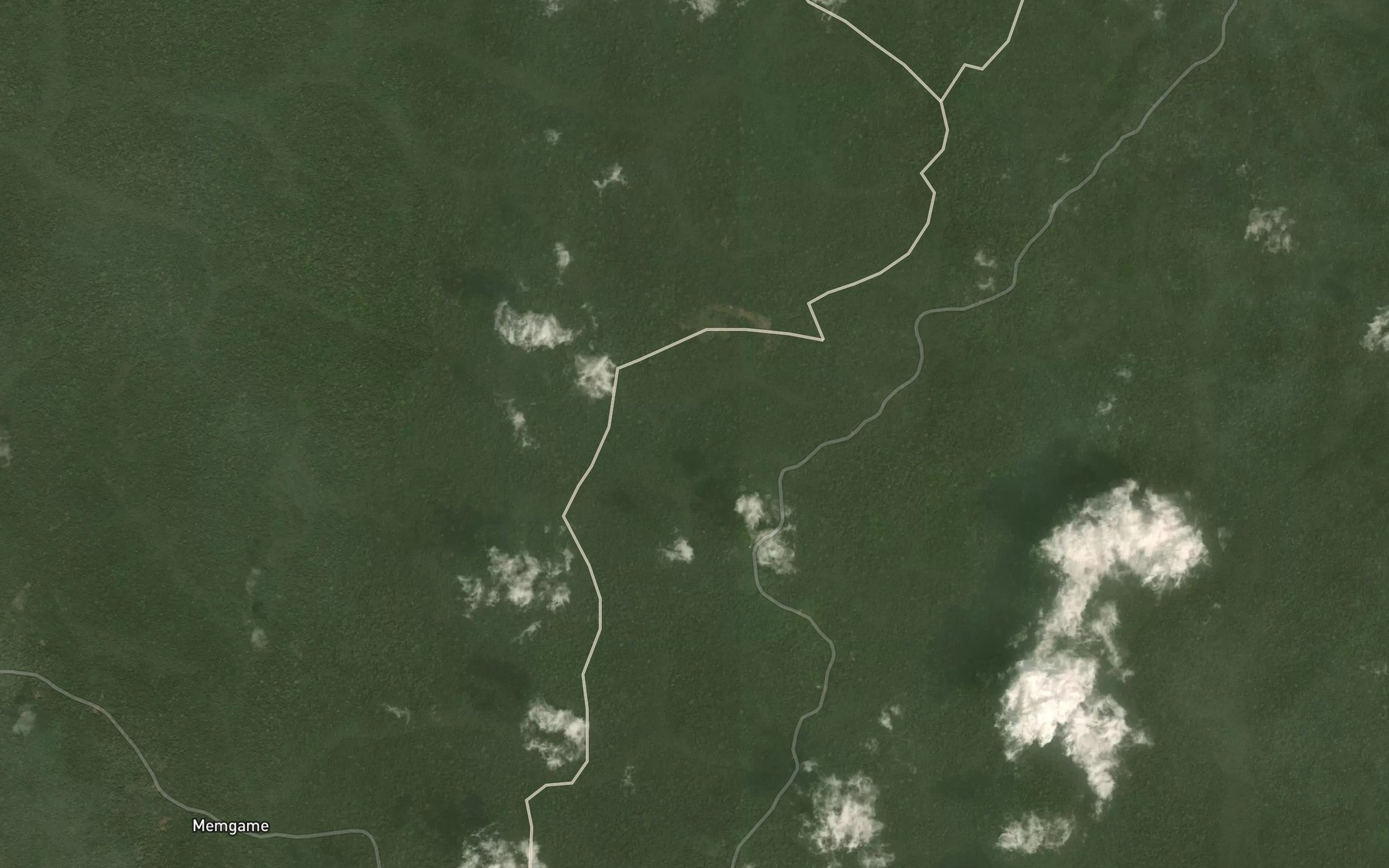 Satellite map of the Massolo