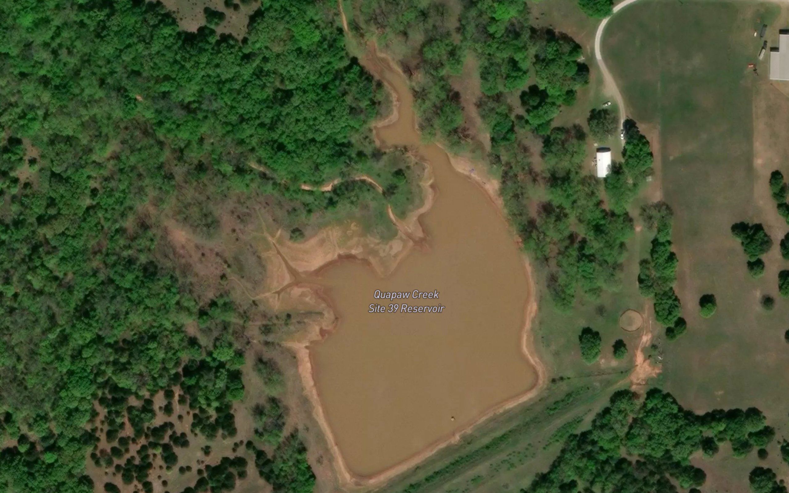 Quapaw Creek Site 39 Reservoir
