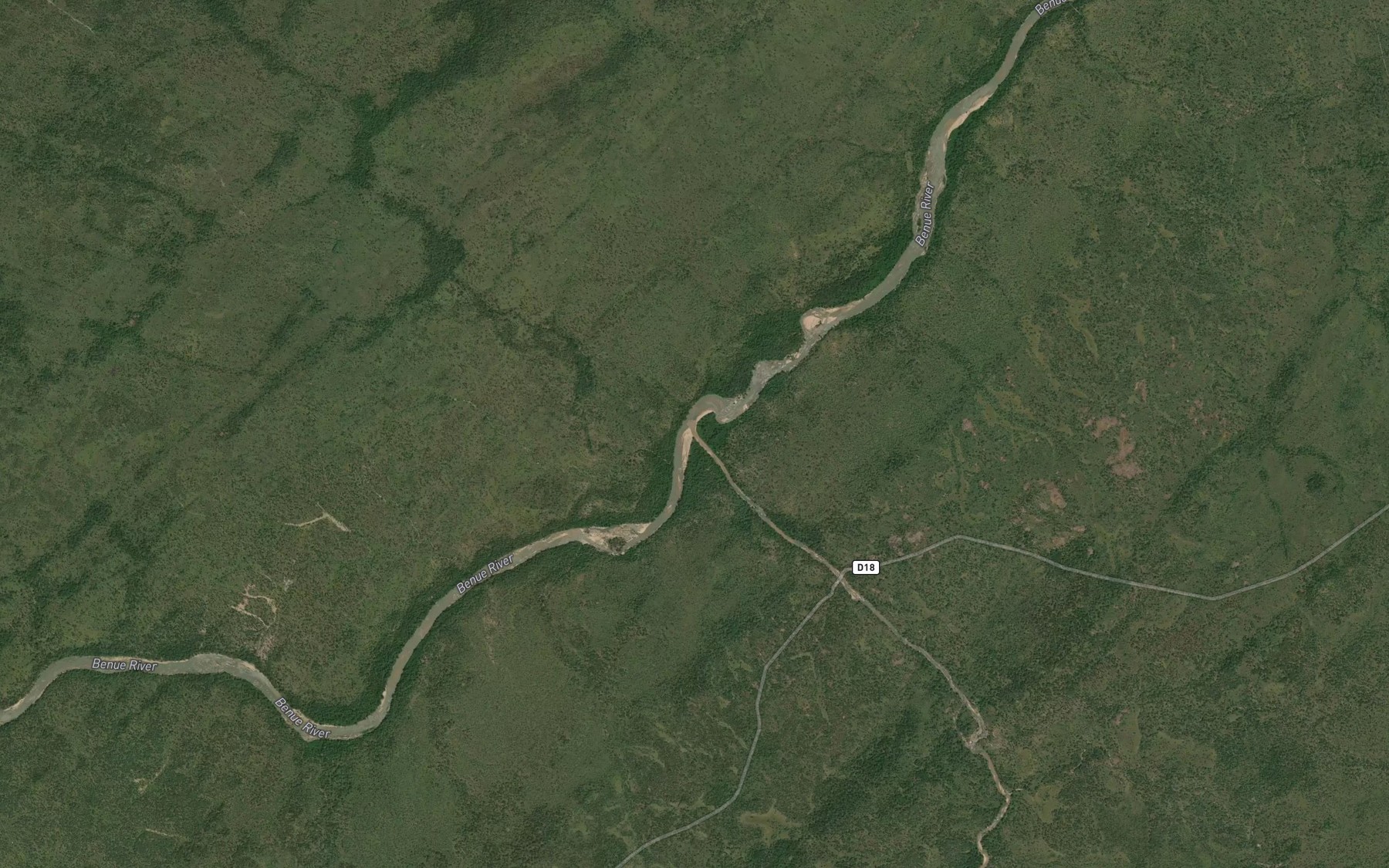 Satellite map of the Mayo Kout