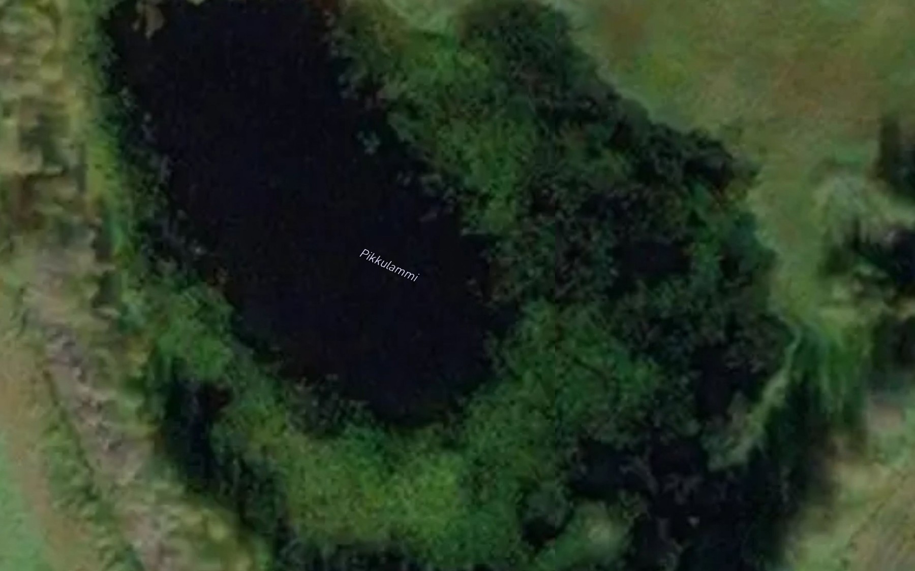 Satellite map of the Pikkulammi