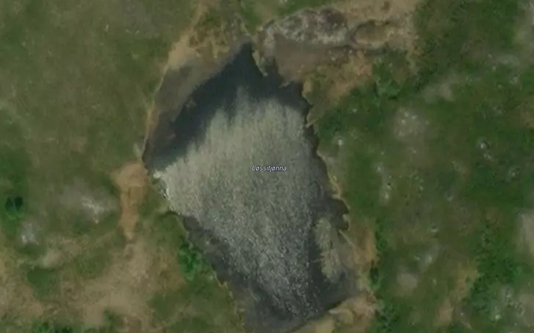Satellite map of the Lossitjorna