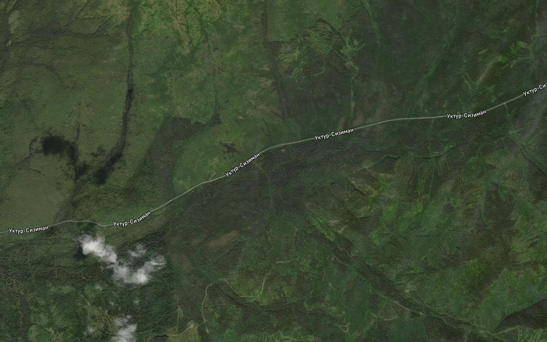 Satellite map of the Mrachnyy