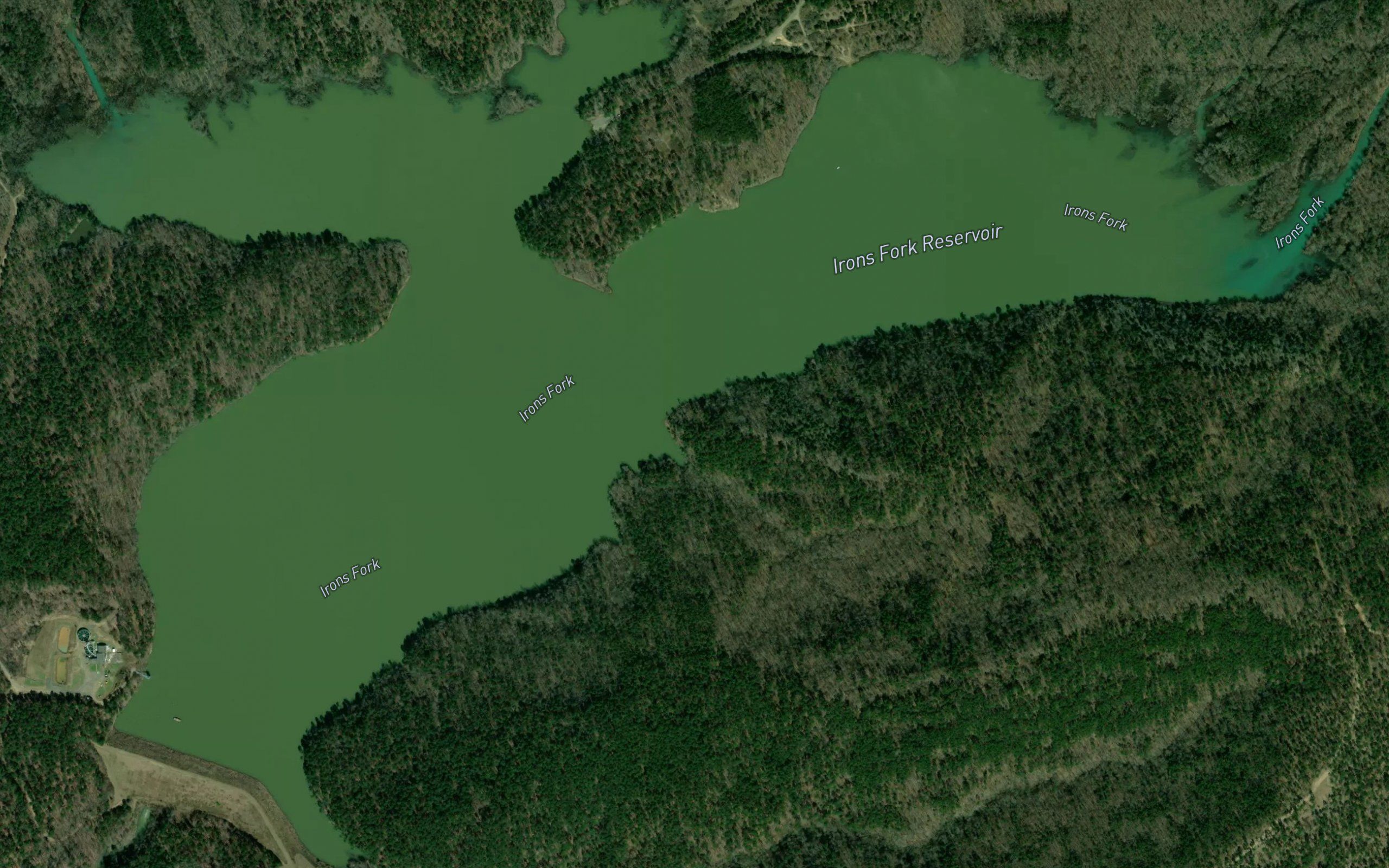 Irons Fork Reservoir