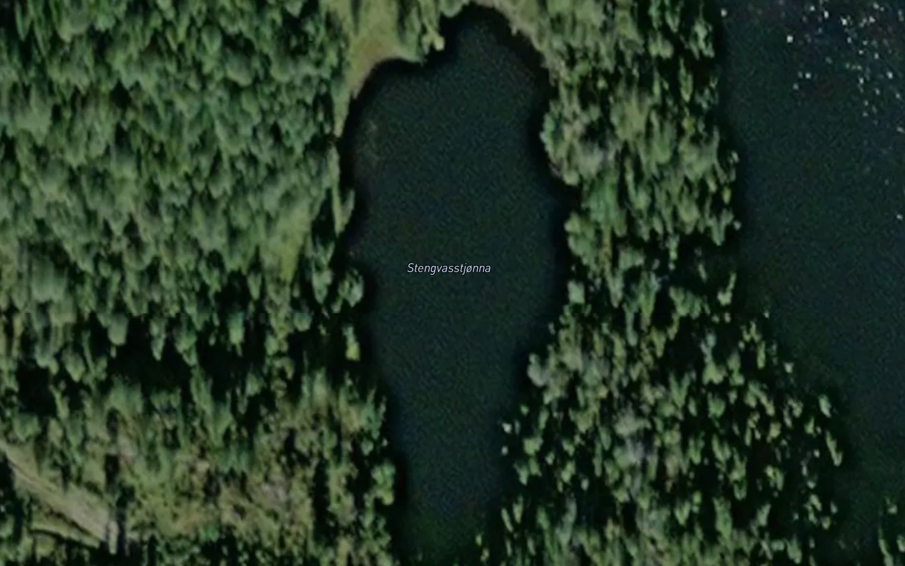 Satellite map of the Stengvasstjorna
