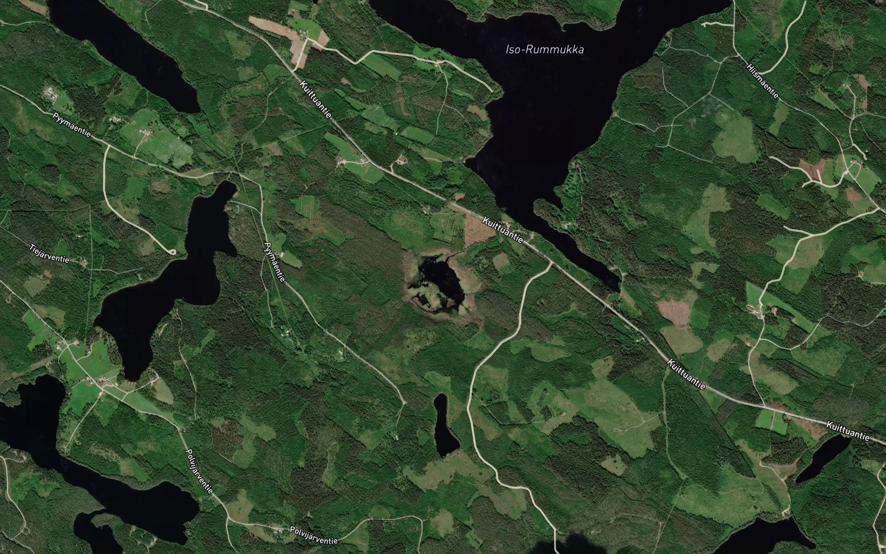 Satellite map of the Kaislanen