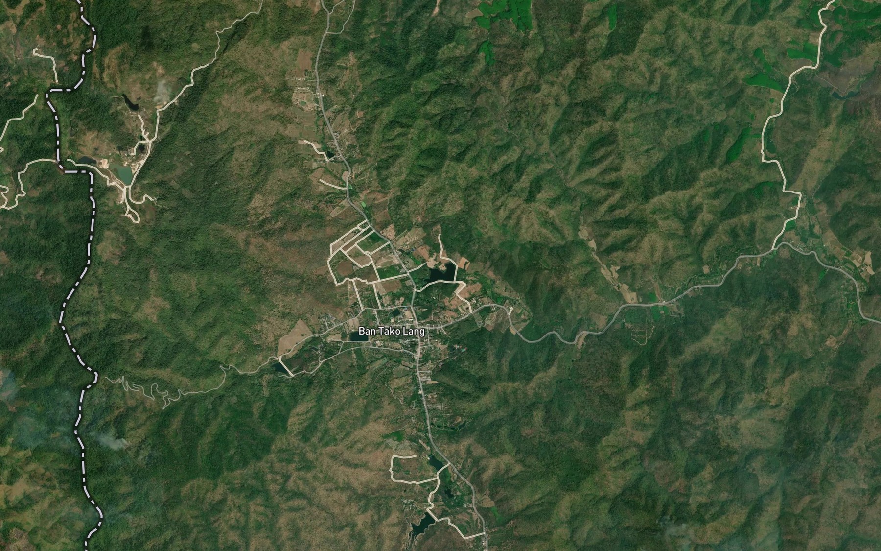 Satellite map of the Ang Kep Nam Ban Tako Lang