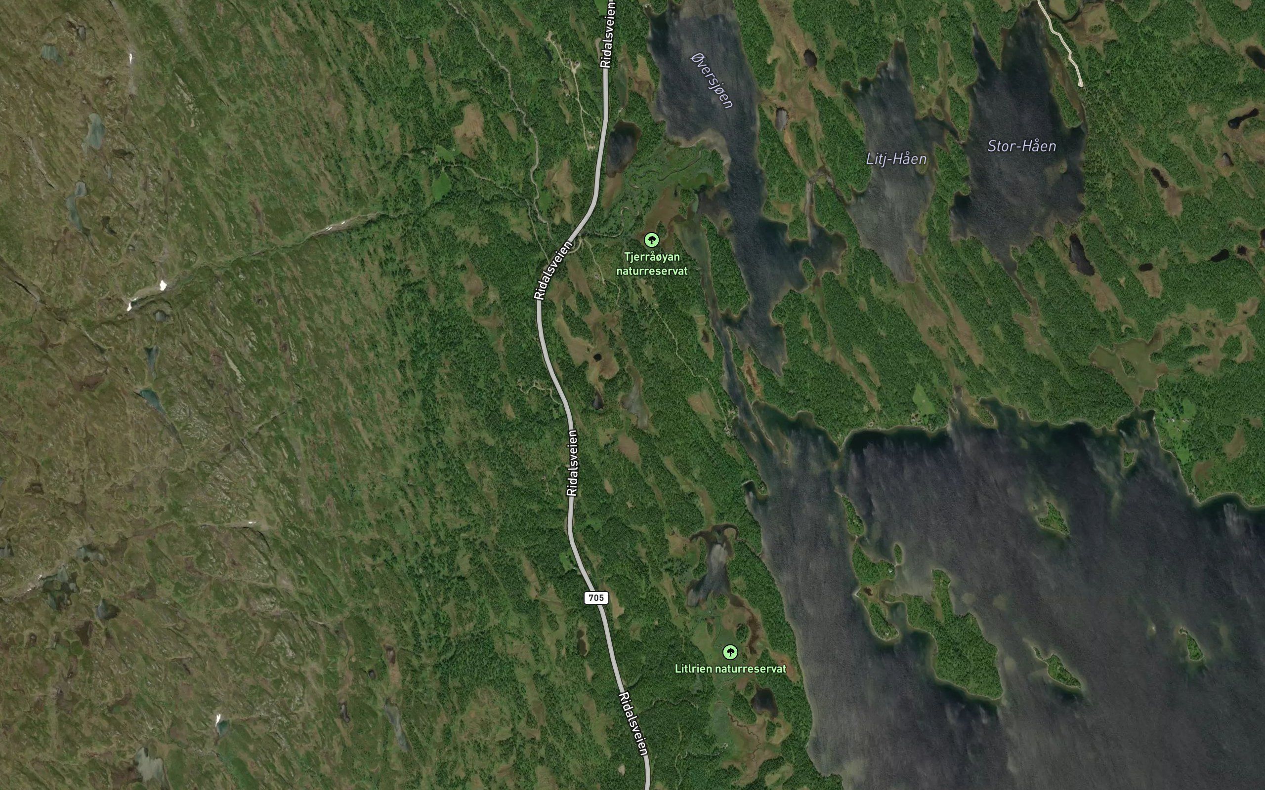 Tverratjorna