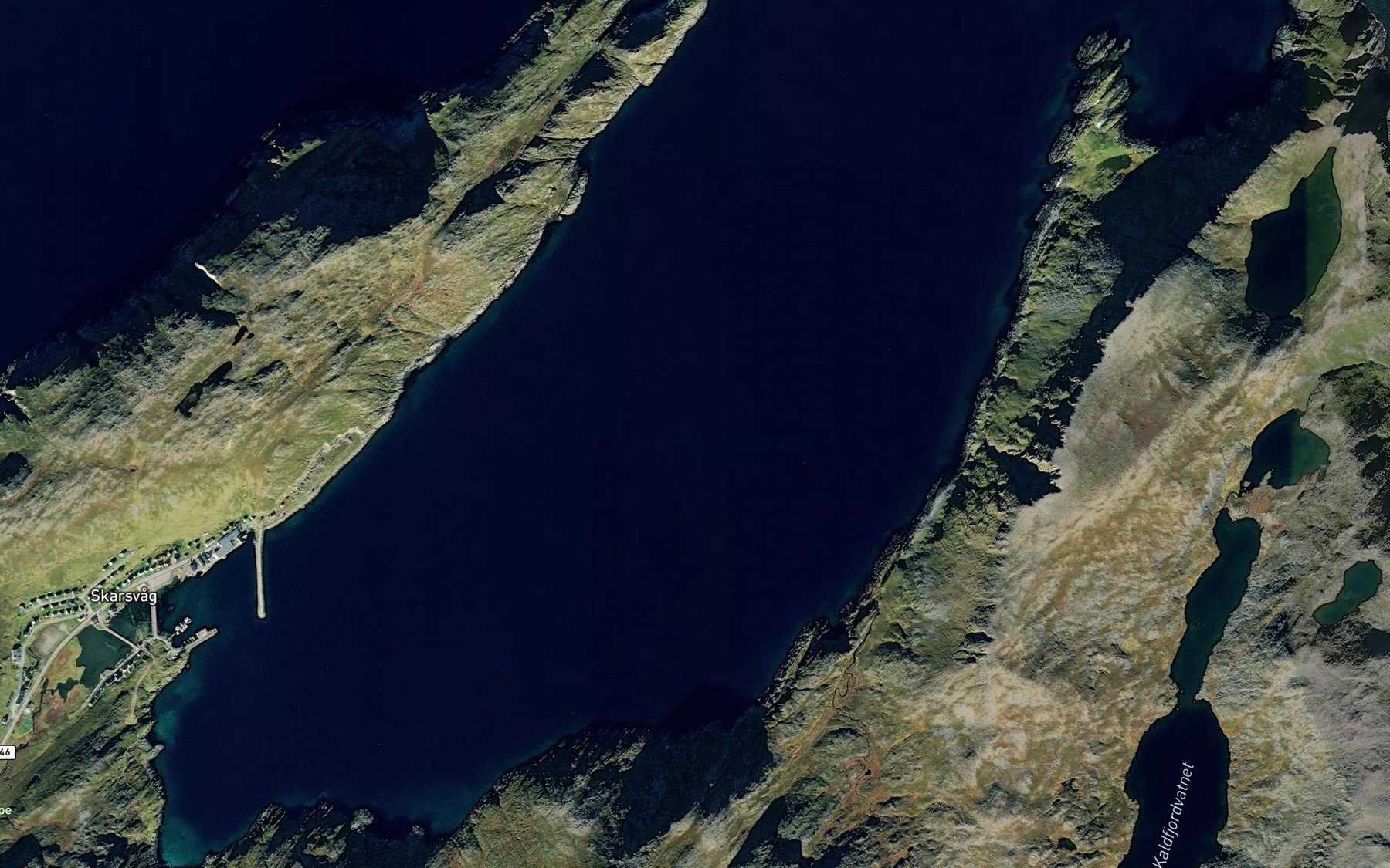 Satellite map of the Molvikgrunnen