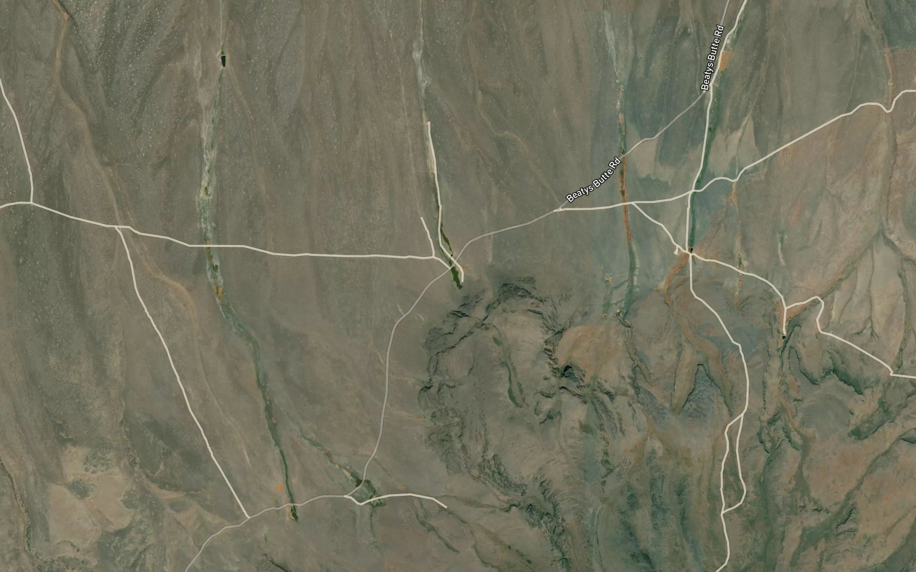 Satellite map of the Willow Spring