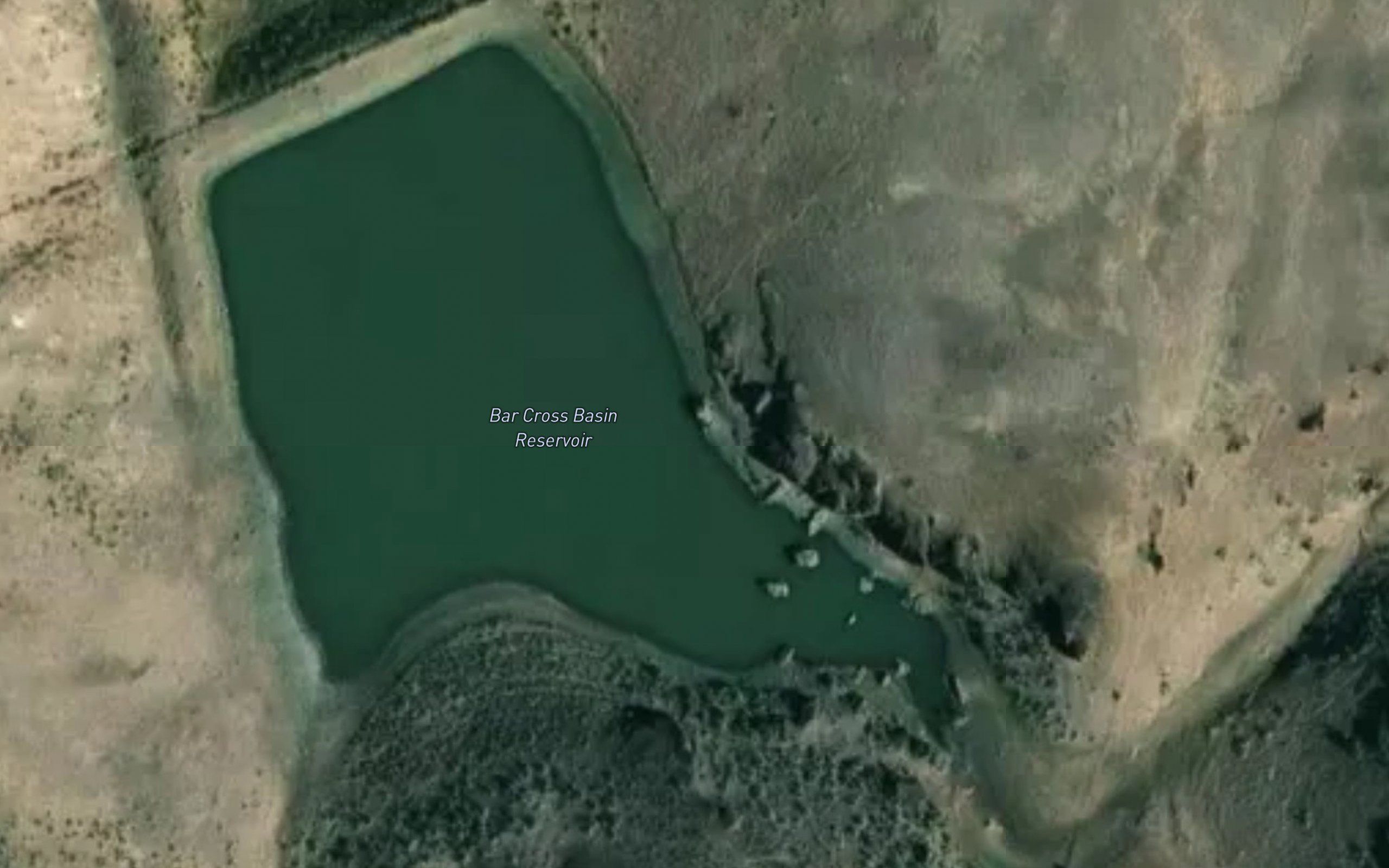 Bar Cross Basin Reservoir