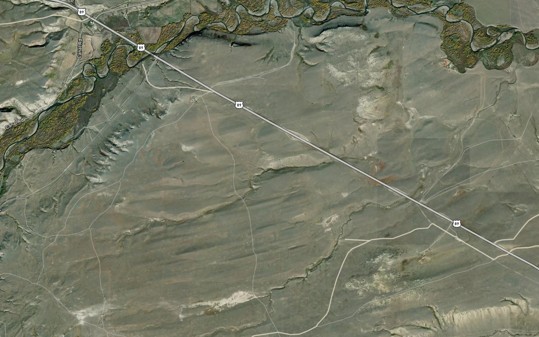Satellite map of the 31N09W09DDBB01 Spring