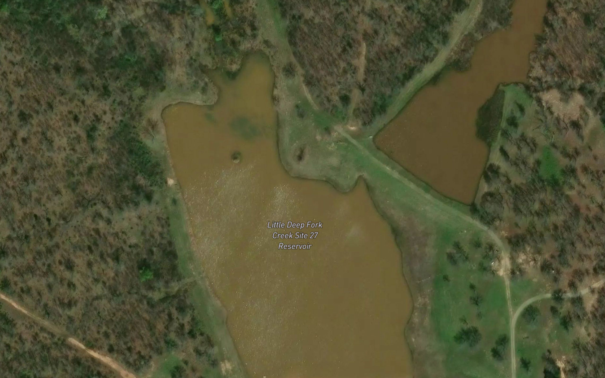 Little Deep Fork Creek Site 27 Reservoir