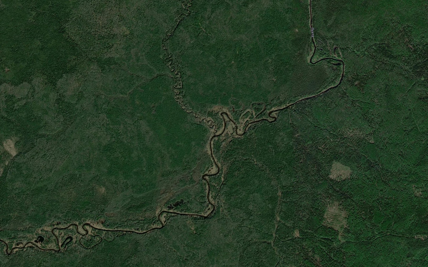 Satellite map of the Dingul'