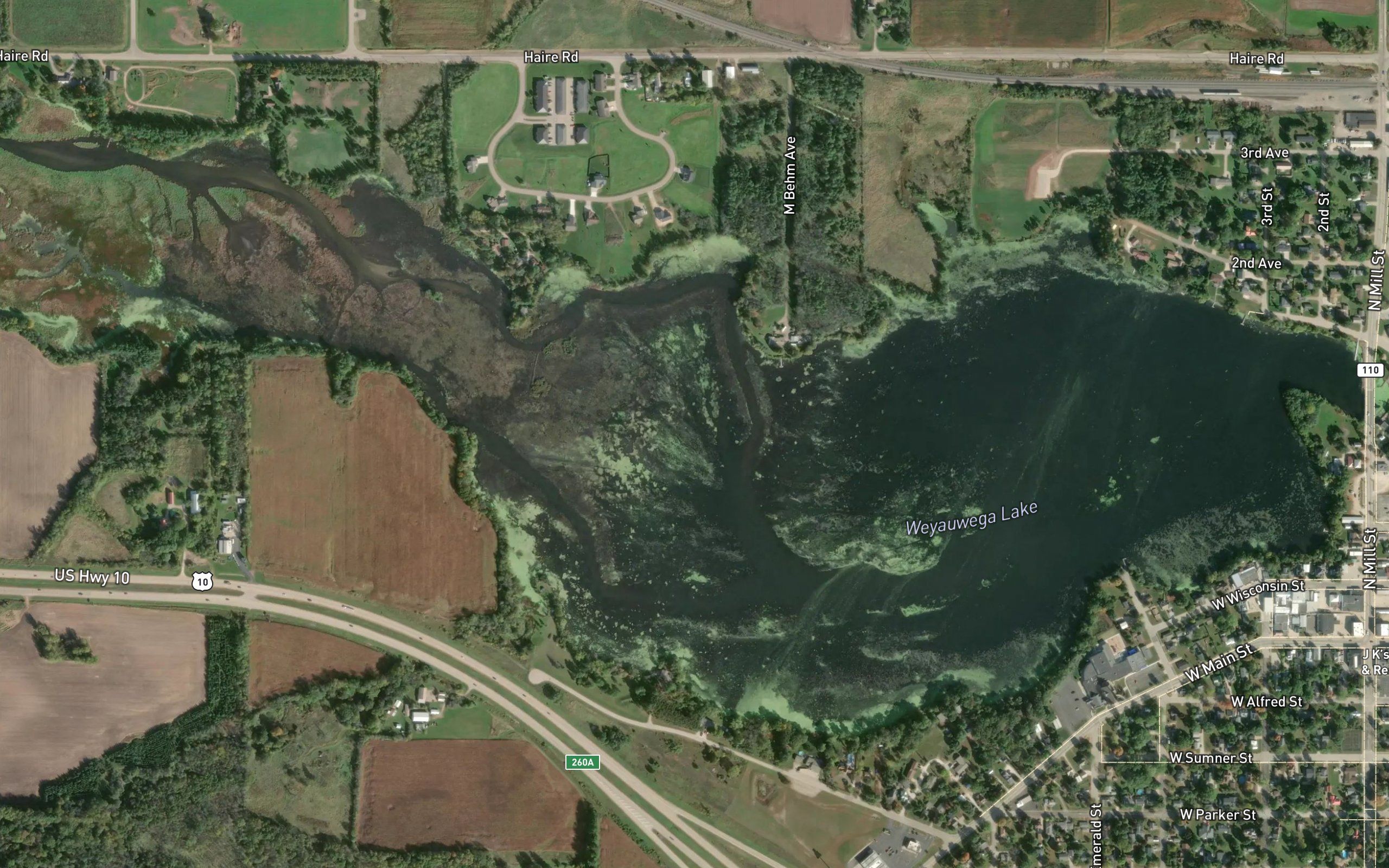 Weyauwega Lake