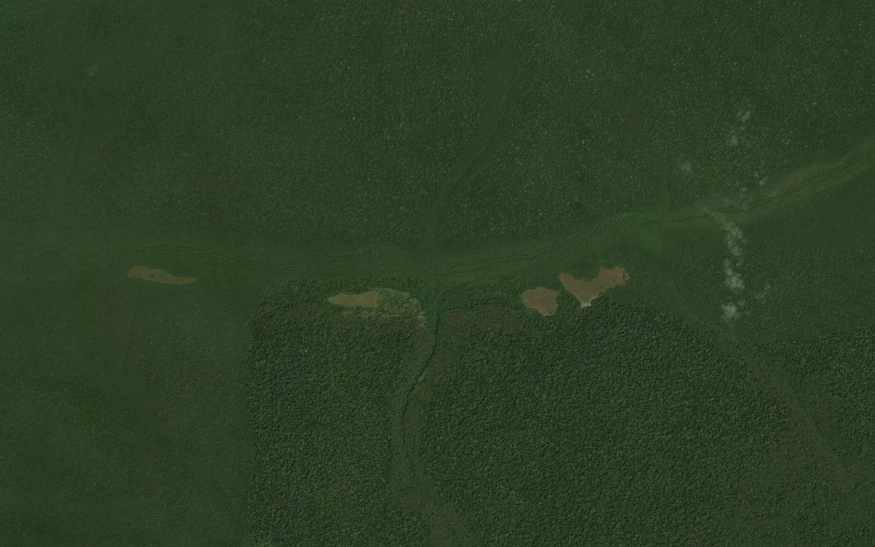 Satellite map of the Lanowane