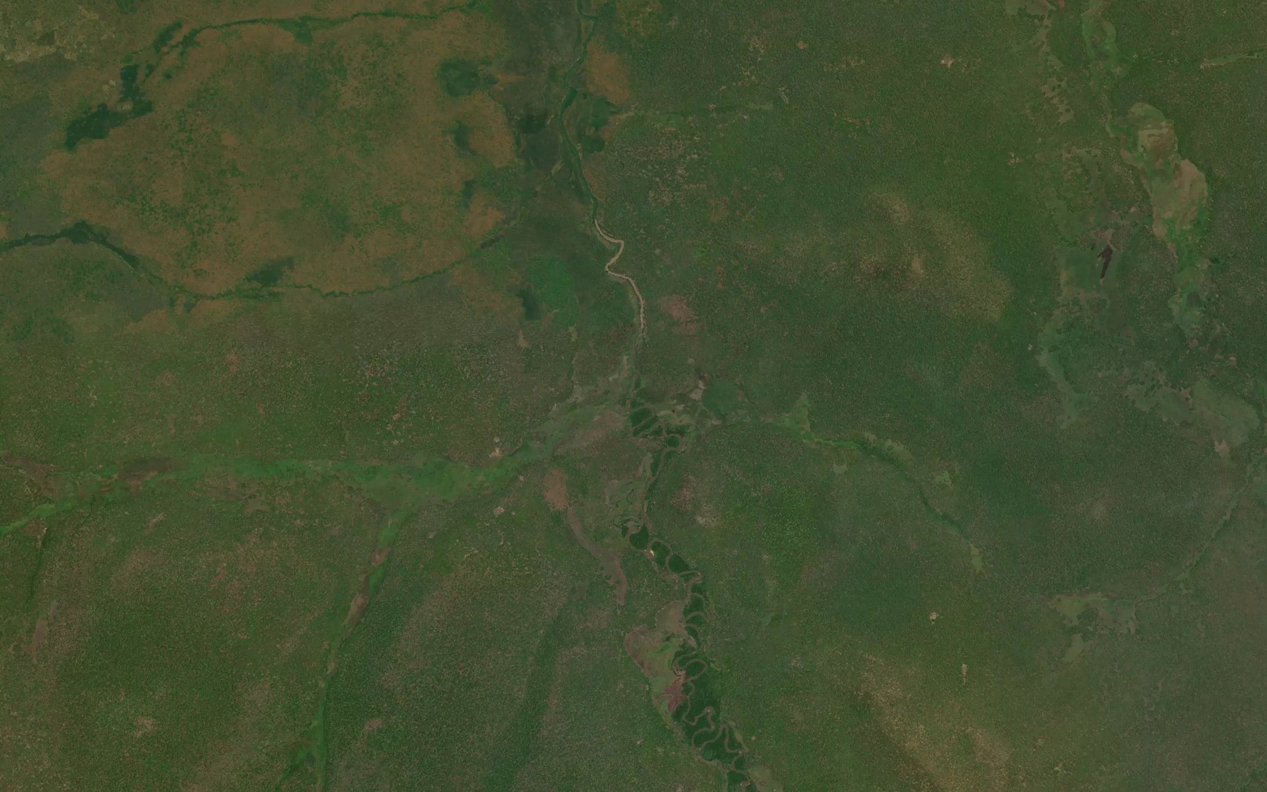 Satellite map of the Upatche