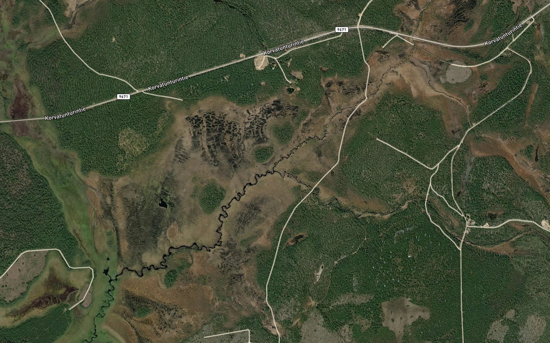 Satellite map of the Sotahaara