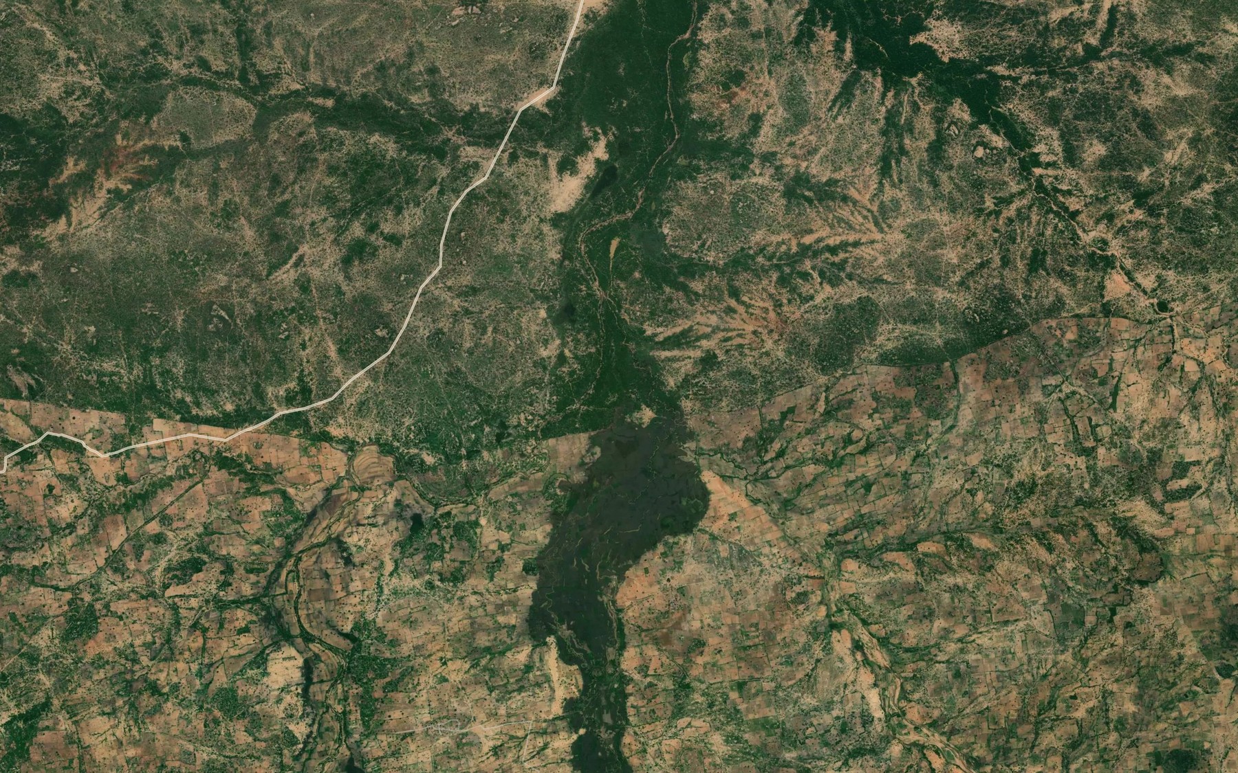 Satellite map of the Rafin Mugun Yaro