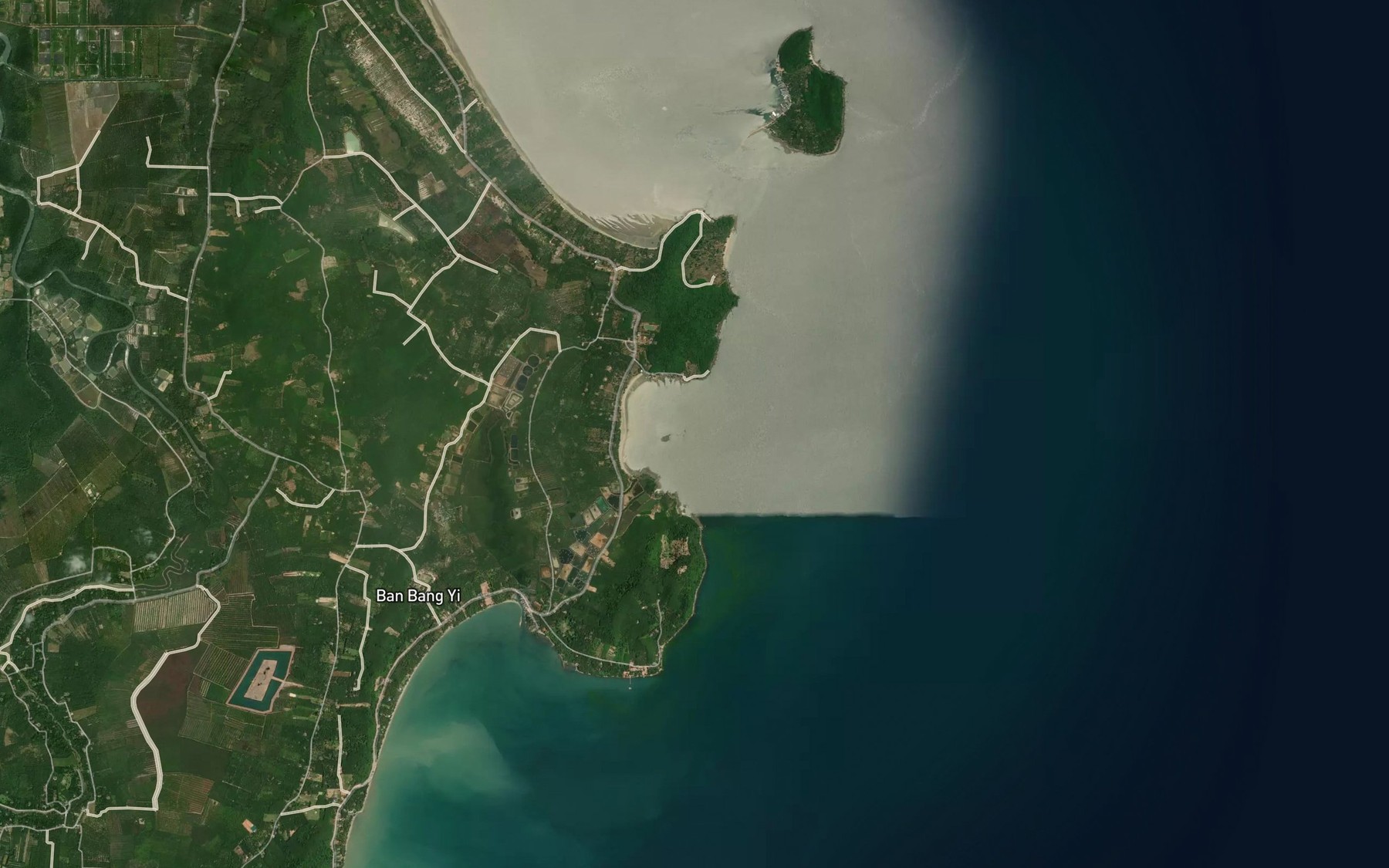 Satellite map of the Ao Thong Kho