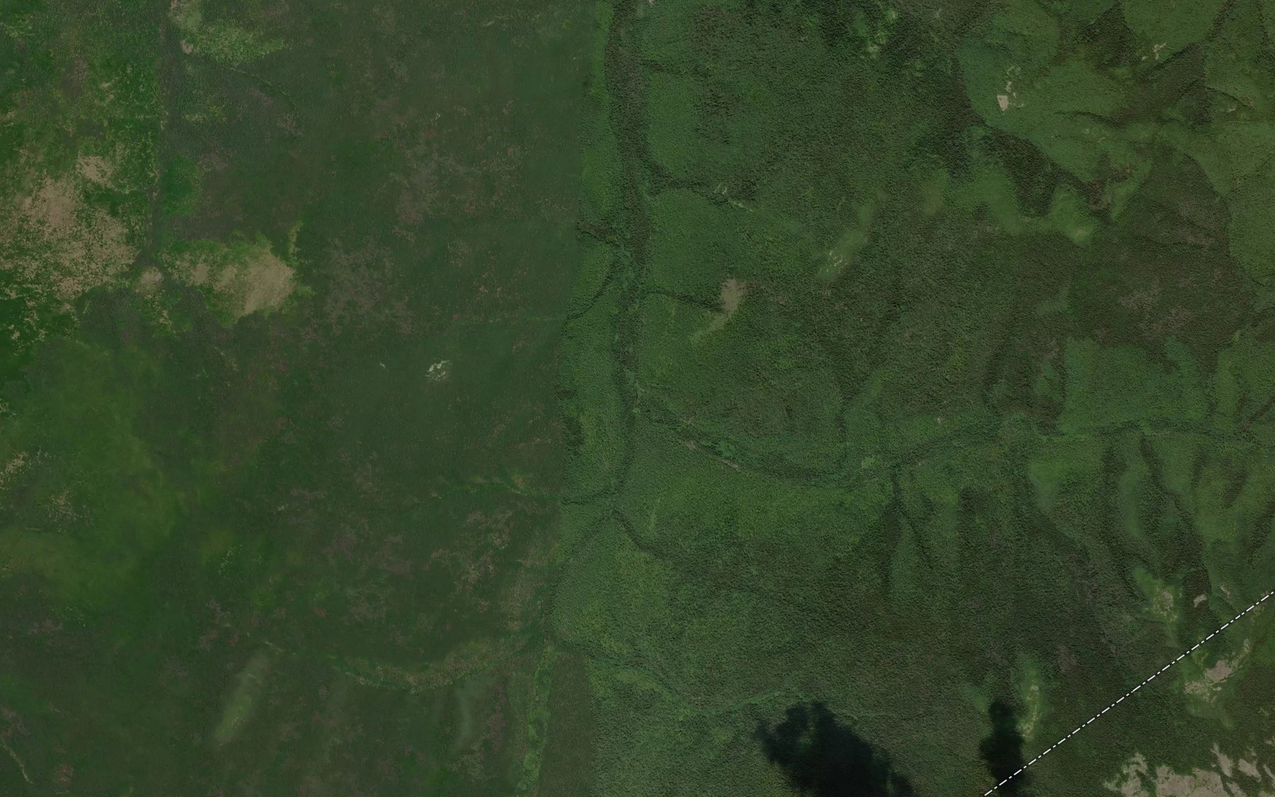 Satellite map of the Pervomayskiy