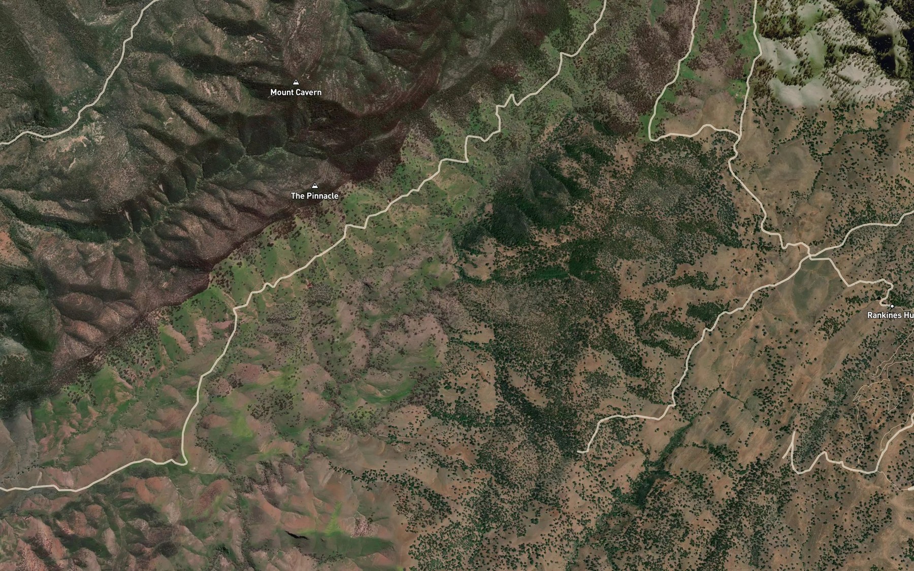 Satellite map of the Baroota Creek