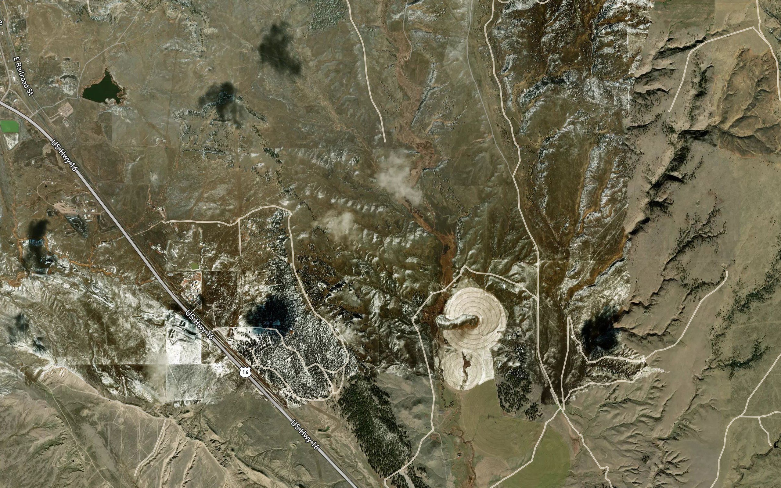 Enlargement Baird Number 2 Reservoir