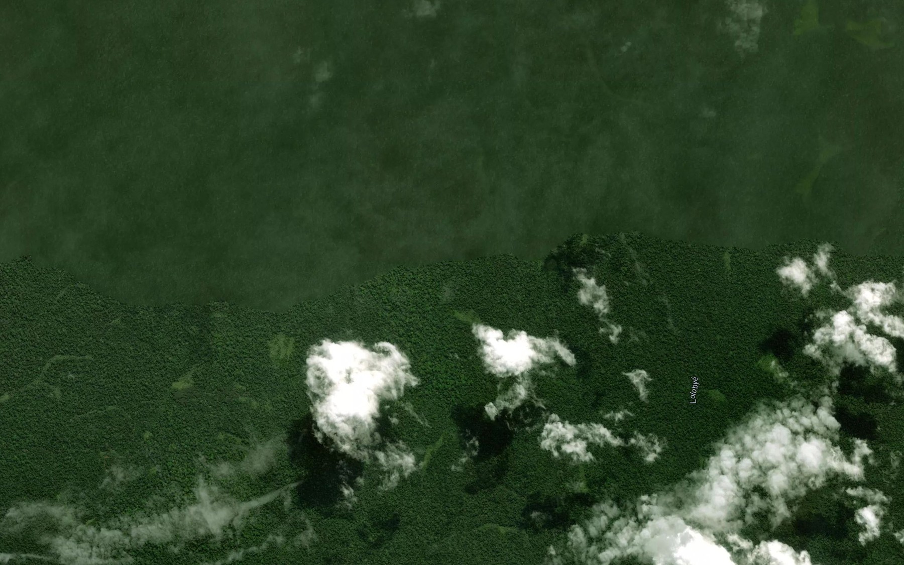 Satellite map of the Mokwel