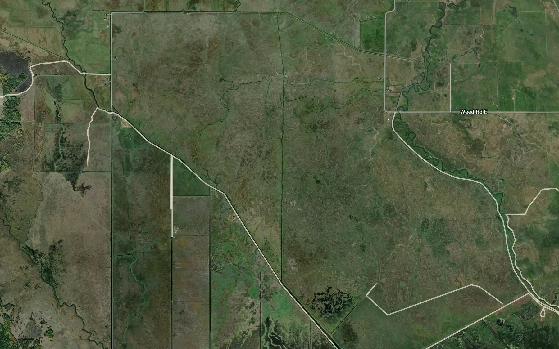 Satellite map of the Central Canal