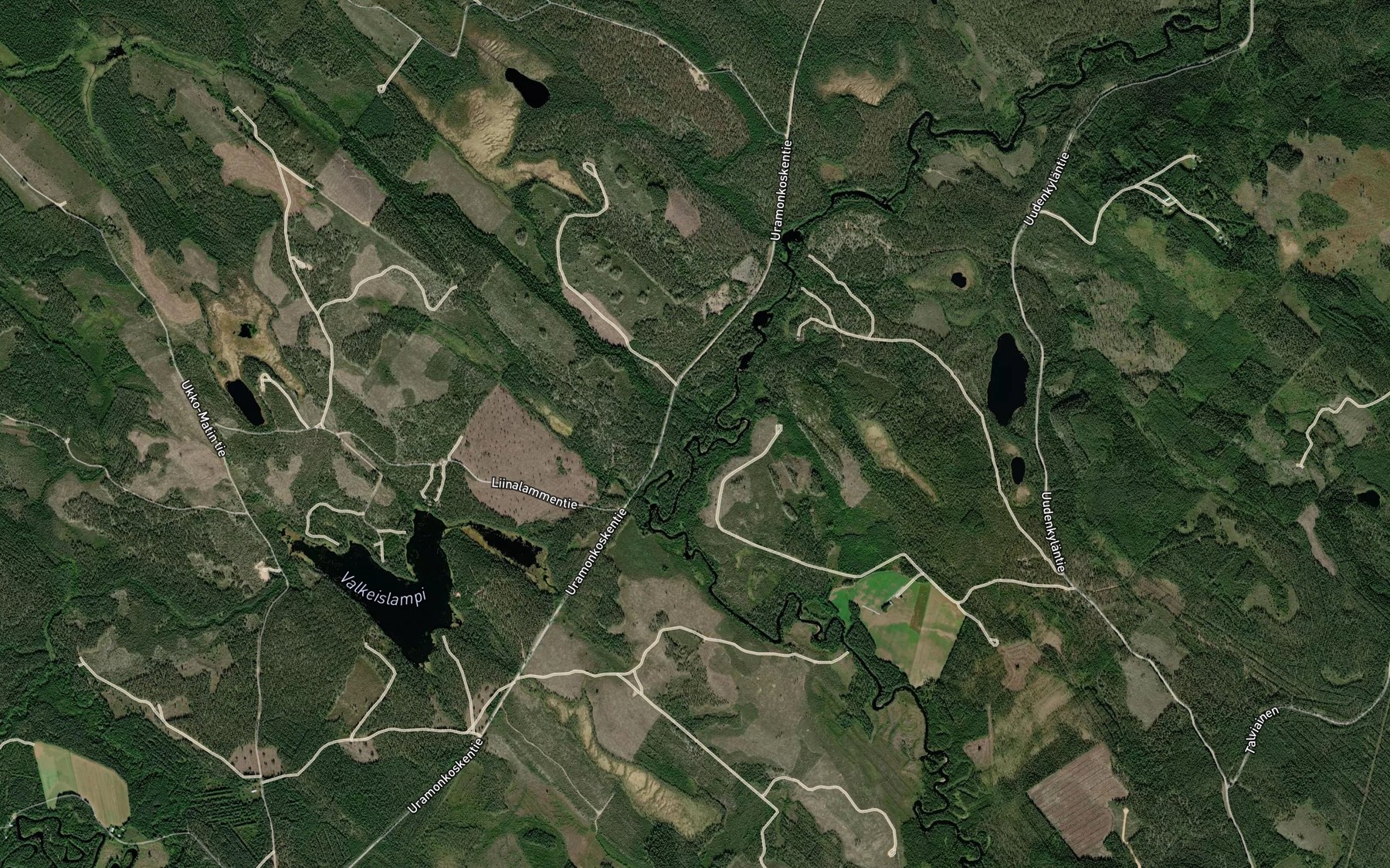 Satellite map of the Martinpuro