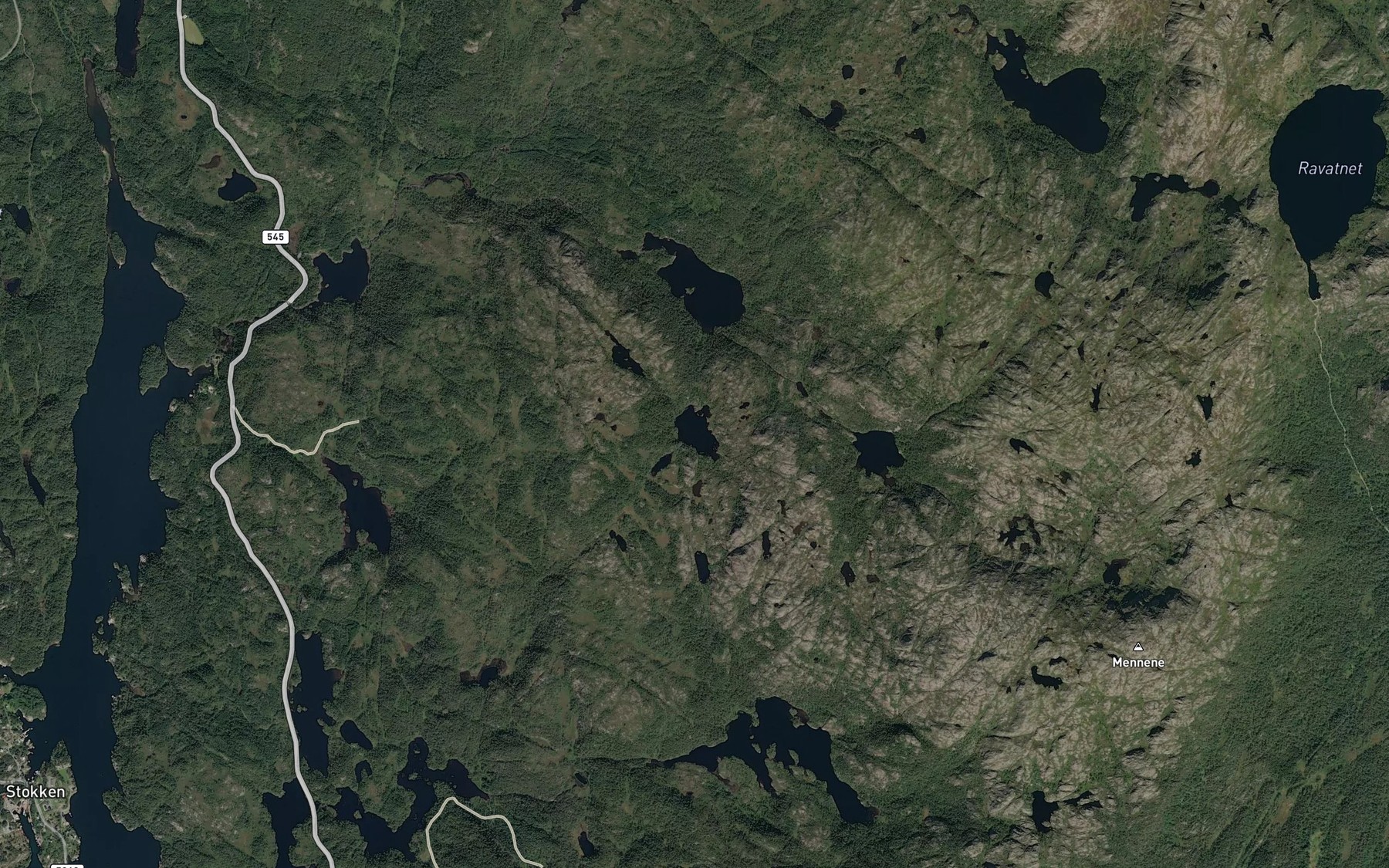 Satellite map of the Morkatjorna