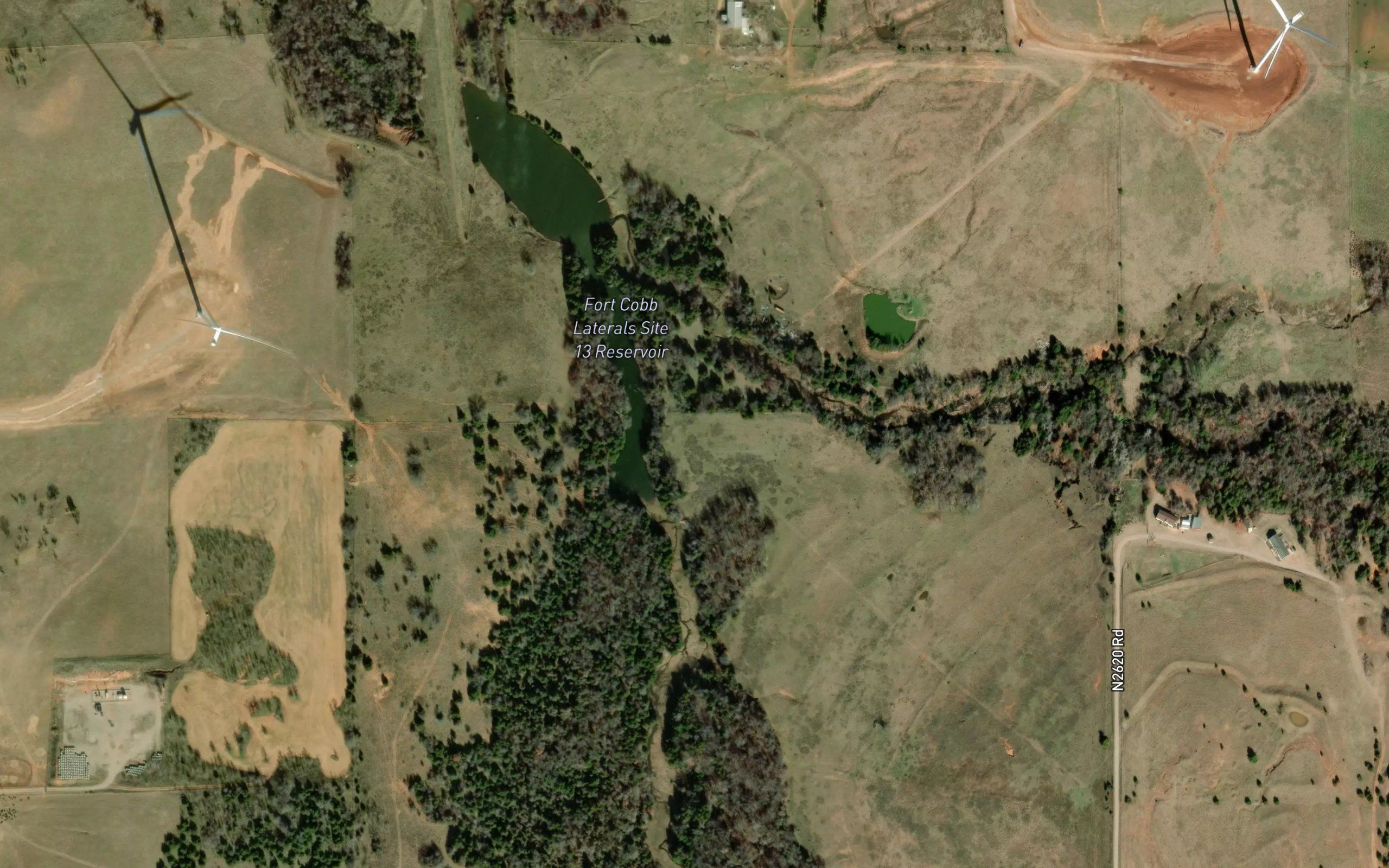 Fort Cobb Laterals Site 13 Reservoir