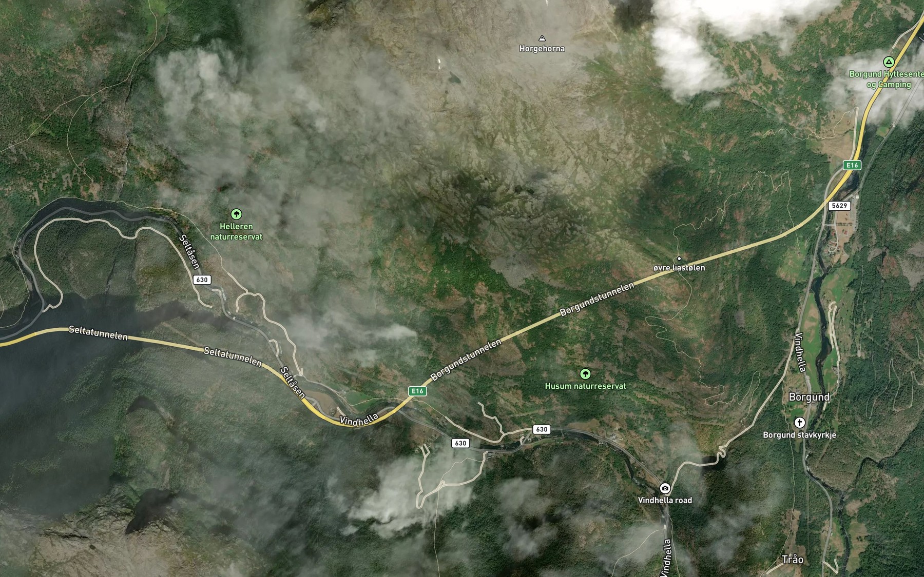 Satellite map of the Drosingen