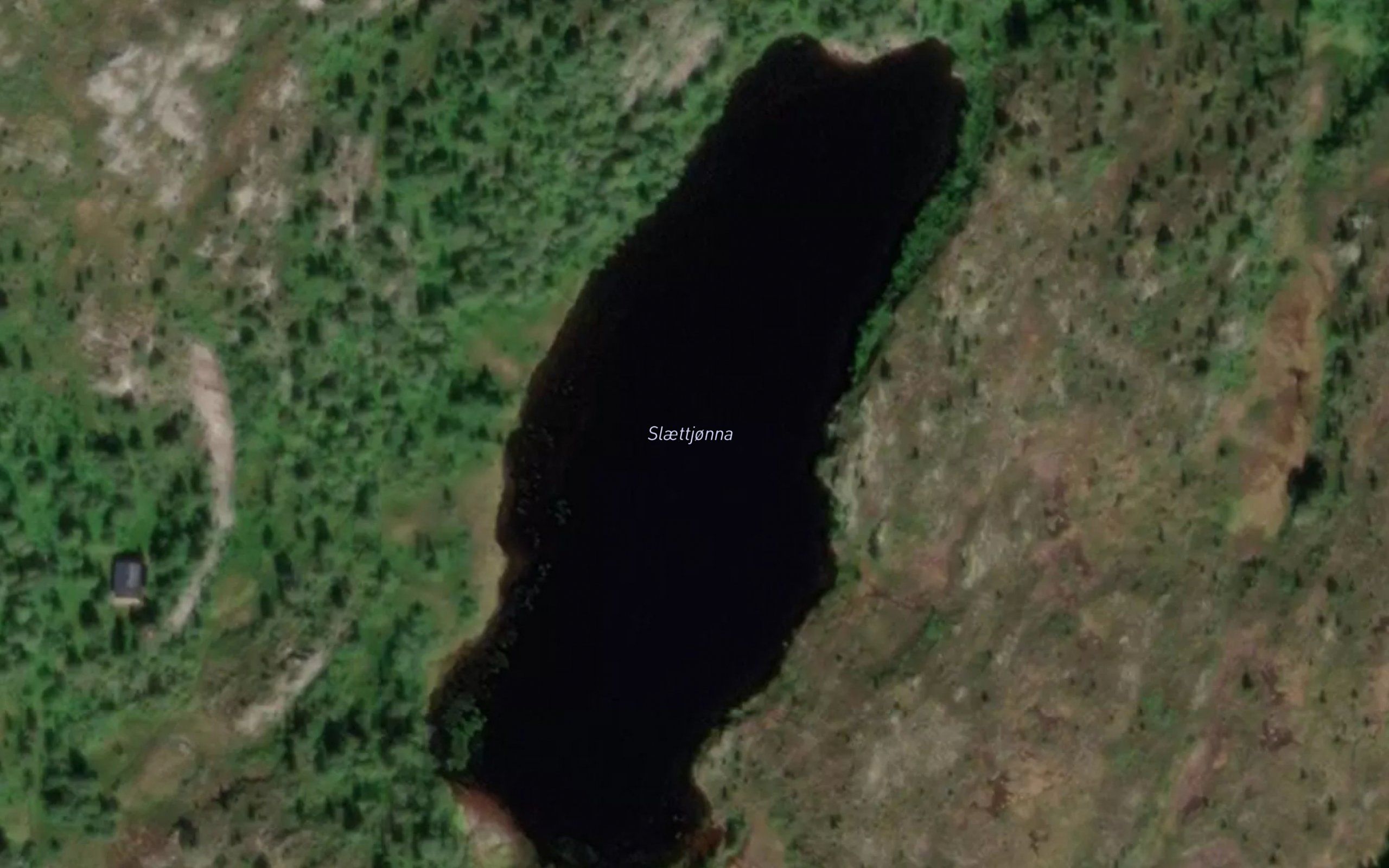 Slaett-tjorna