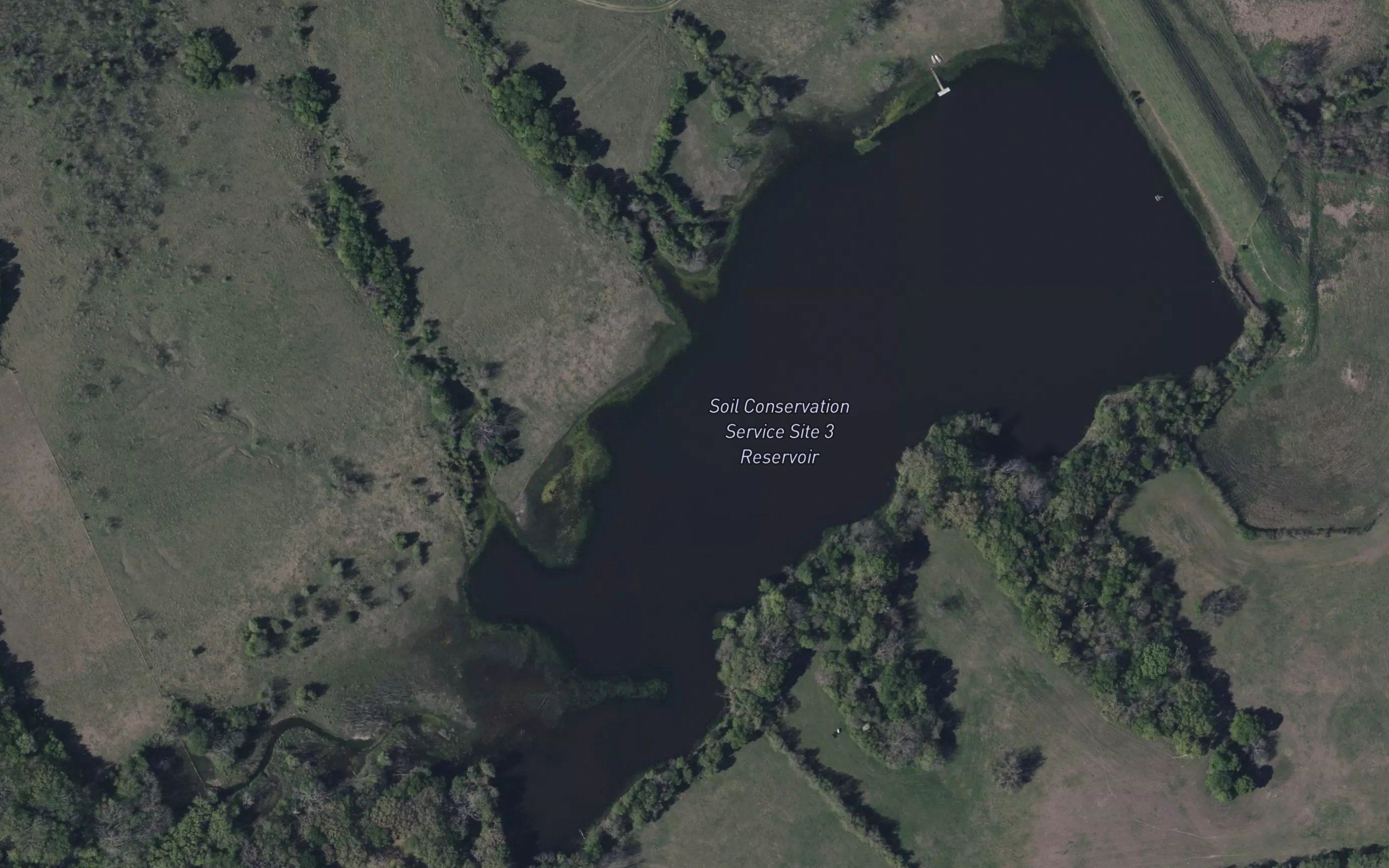 Soil Conservation Service Site 3 Reservoir