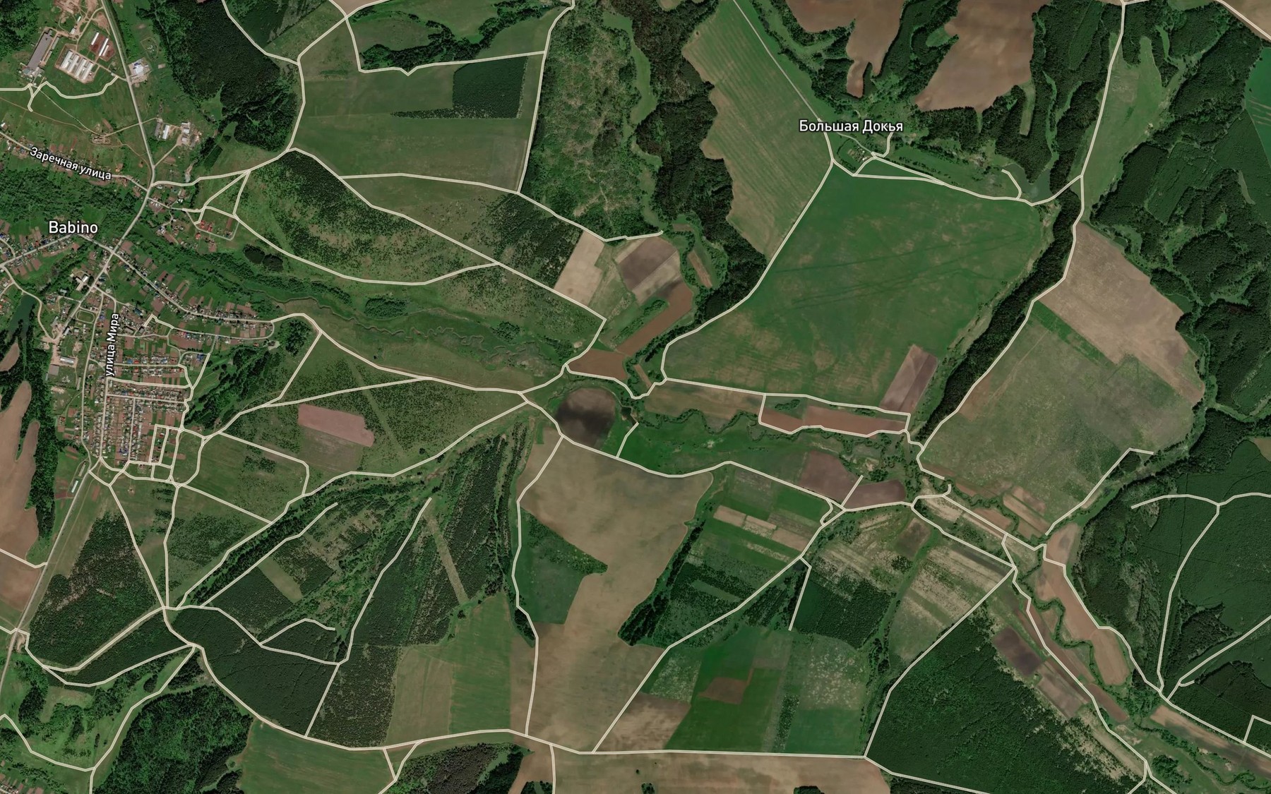 Satellite map of the Yakshur