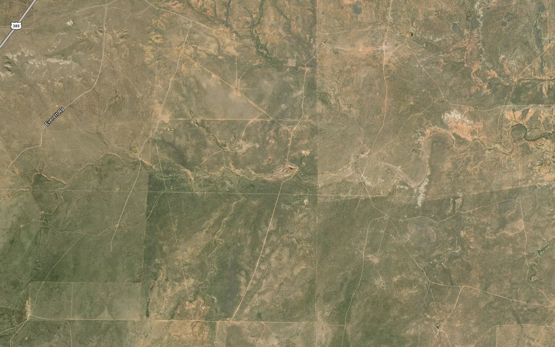 Satellite map of the Taylor Lake