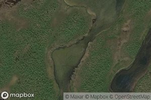 Satellite map of the Sarvesjavri