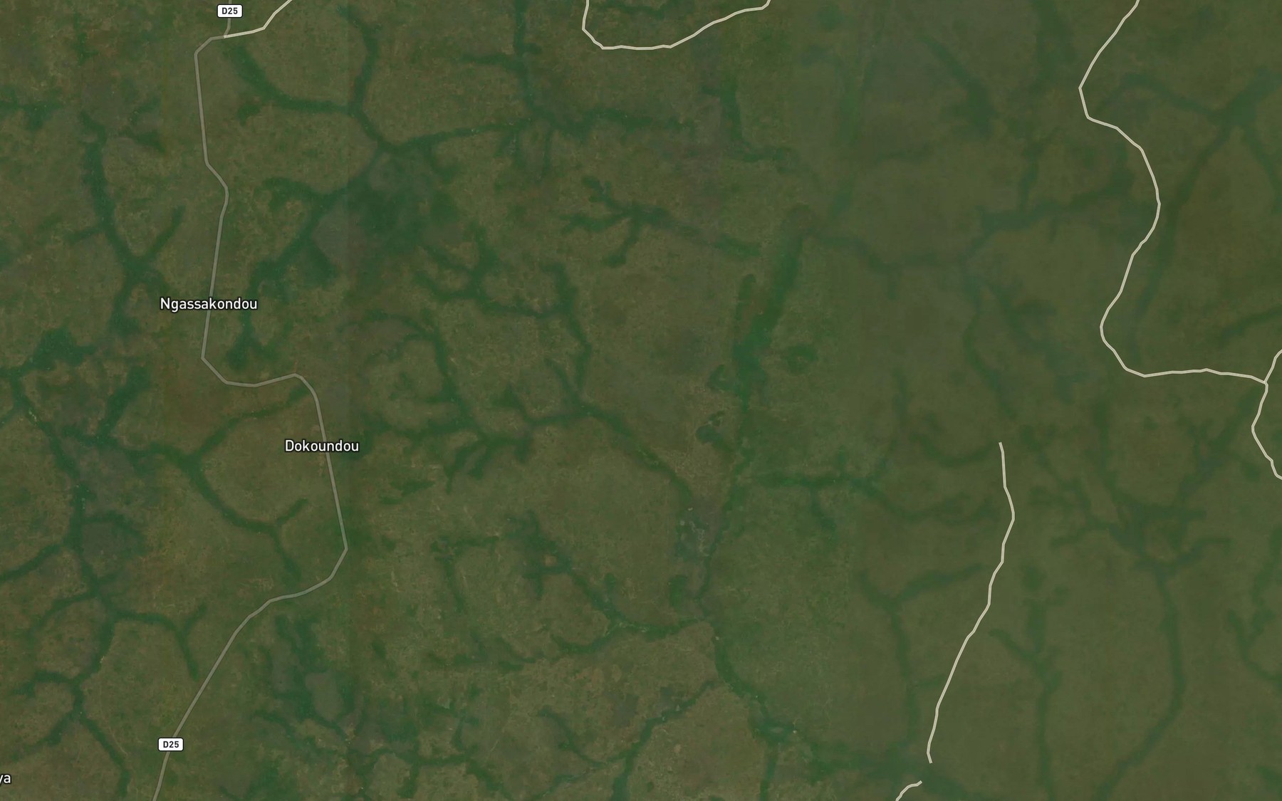 Satellite map of the Oursoundou