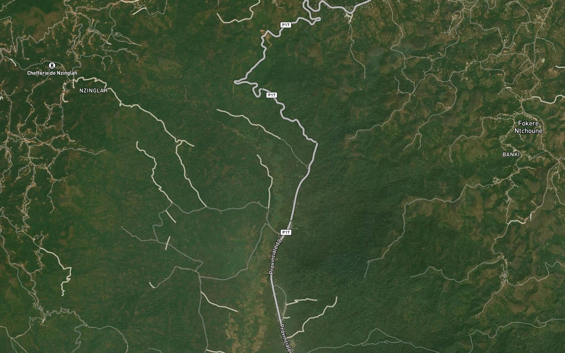 Satellite map of the Meyima