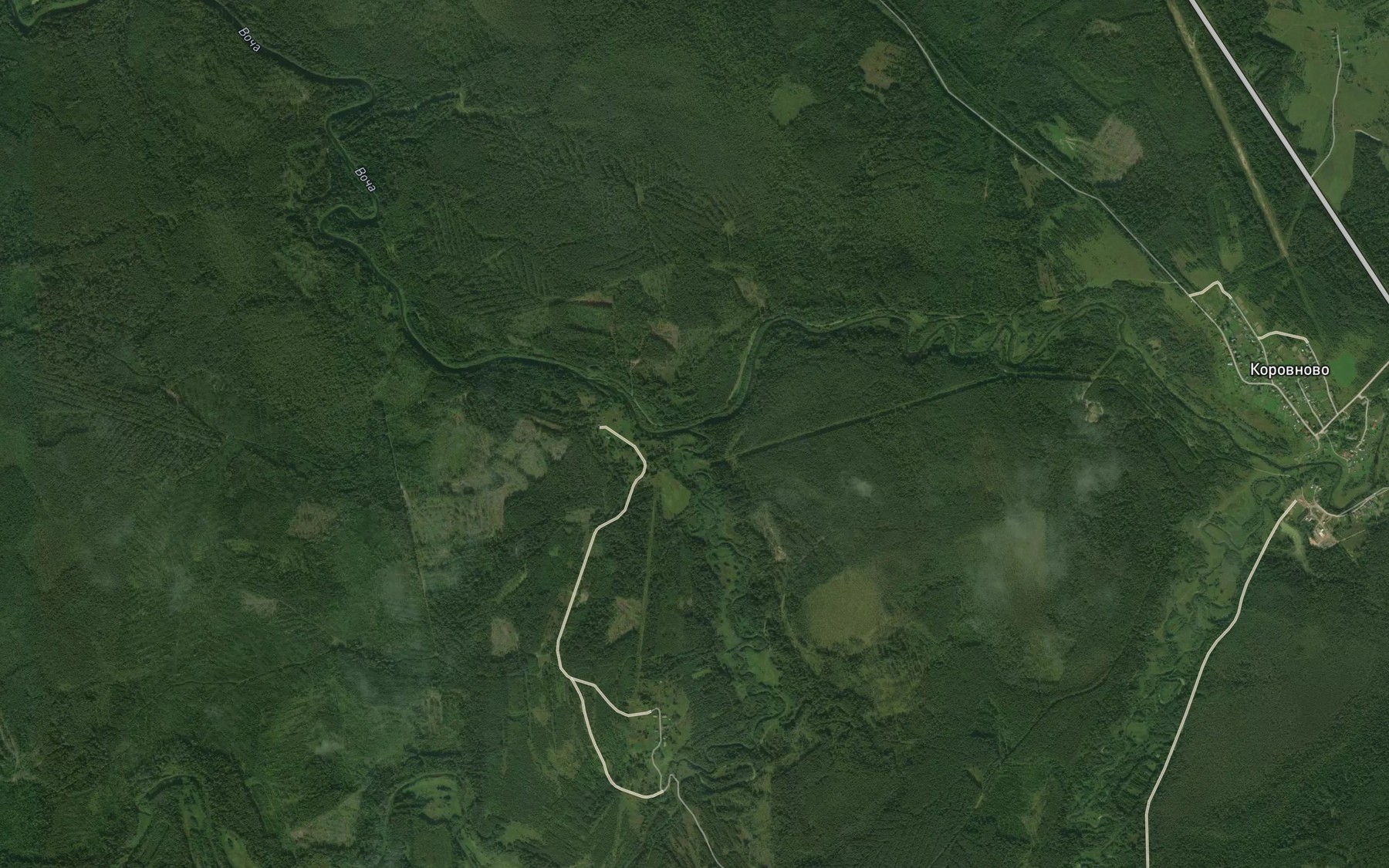 Satellite map of the Solda