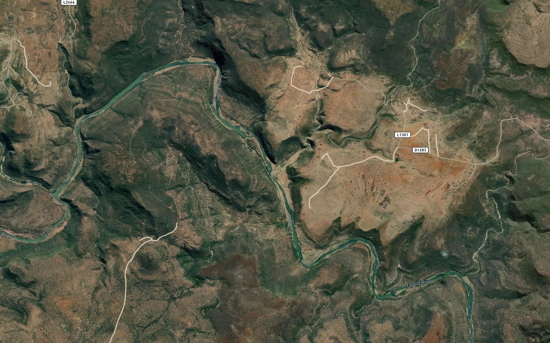 Satellite map of the Nkehli