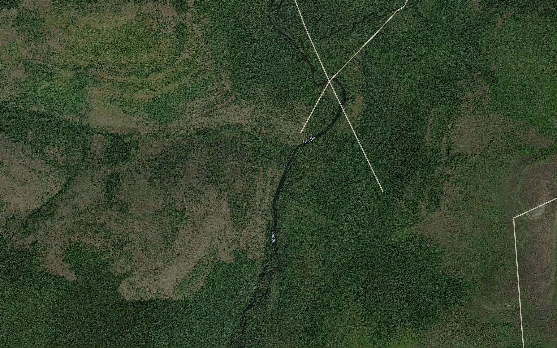 Satellite map of the Dzhepkogan