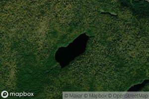 Satellite map of the Lac Gagnon
