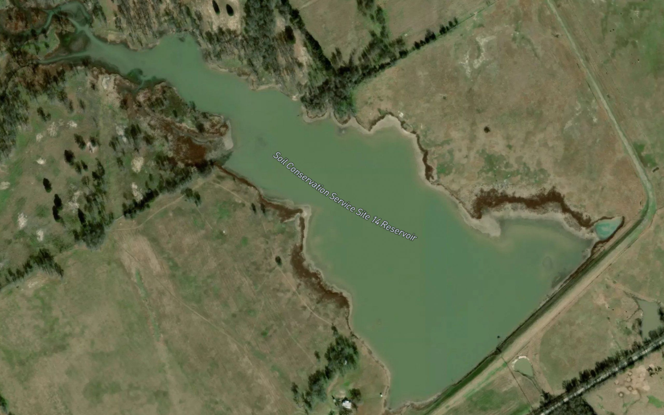 Soil Conservation Service Site 14 Reservoir