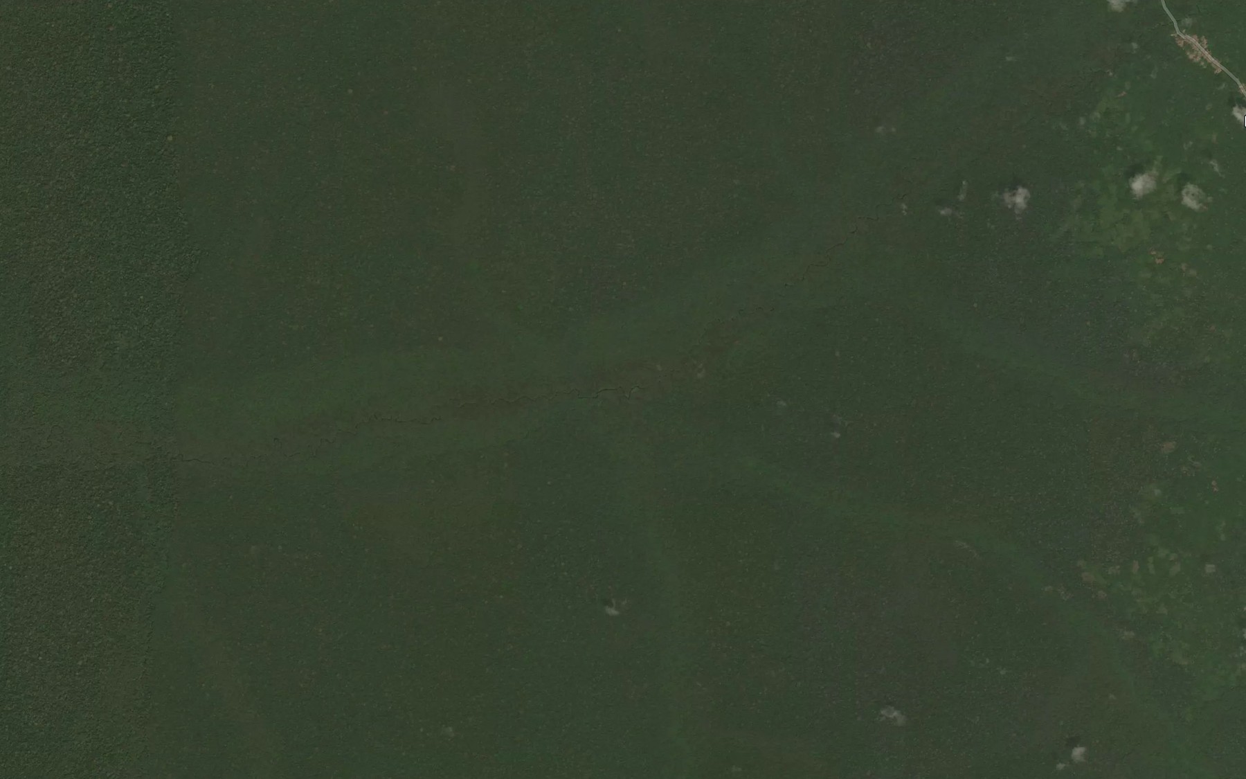 Satellite map of the Lokembe